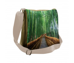 Tropical Exotic Scenery Messenger Bag