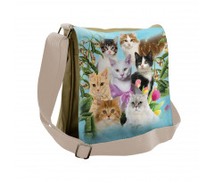 Cats Feline Domestic Messenger Bag