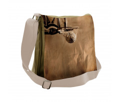 Ball in Net Scoring Messenger Bag