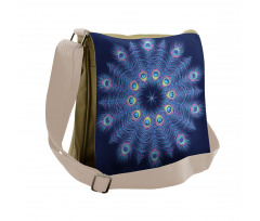 Mystical Feathers Messenger Bag