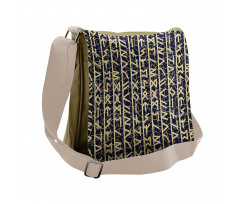 the Occult Symbols Messenger Bag