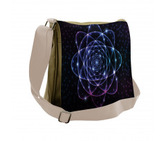 Universe Theme Stars Messenger Bag