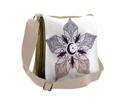 Eastern Feathers Petal Messenger Bag