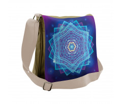 Geometry Design Messenger Bag