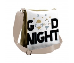 Night and Nesting Eggs Messenger Bag