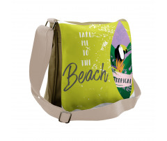 Take Me to the Beach Messenger Bag