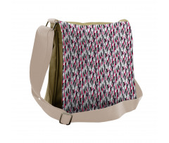 Colorful Trapezoid Stripes Messenger Bag