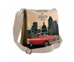 Welcome to Texas Greeting Messenger Bag