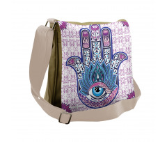 Oriental Mehndi Hand Messenger Bag