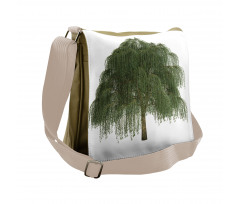 Joyous Botanical Leaves Messenger Bag