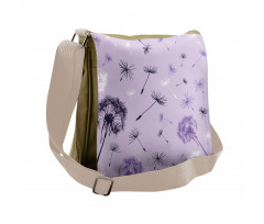 Botany Purple Tone Messenger Bag