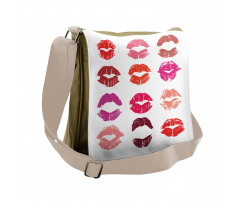 Colorful Qualitative Trace Messenger Bag