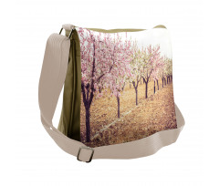 Pastel Idyllic Motif Messenger Bag