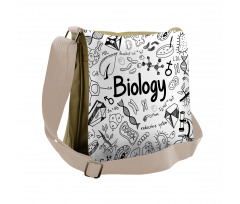 Hand-writing School Lab Messenger Bag