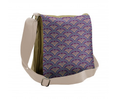 Inspired Rhombuses Messenger Bag