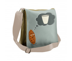 Cookie Dreaming of Milk Messenger Bag