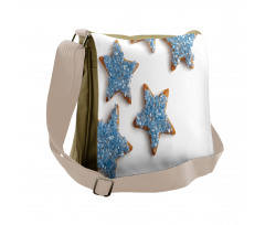 Baked Biscuits in Star Shape Messenger Bag