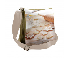 Milk in a Jar Baking Flour Messenger Bag