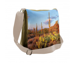 Cacti in Sonoran Desert Messenger Bag