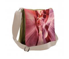 Famous Pink Antelope Canyon Messenger Bag