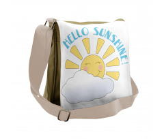 Morning Rising Sun Messenger Bag