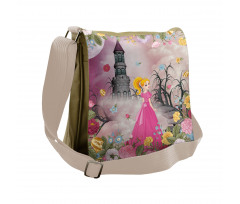 Fairytale Theme Cartoon Art Messenger Bag