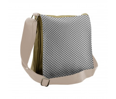 Triangles Dimensional Messenger Bag