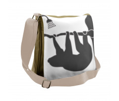 Animal Silhouette Shower Messenger Bag