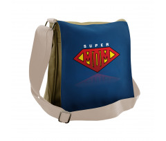 Super Mom Iconic Shield Messenger Bag