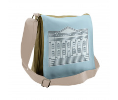 USA Custom House Theme Messenger Bag