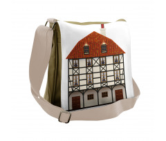 Traditional Cottage Messenger Bag