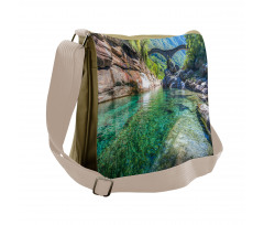 Double Arched Bridge Messenger Bag