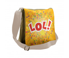 Cartoon Sound Effect Messenger Bag