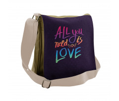 Rainbow Colors Messenger Bag