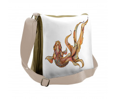 Aquatic Animal Messenger Bag