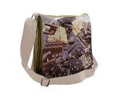 Assorted Chocolate Bars Messenger Bag