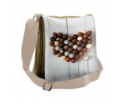 Heart Shaped Truffles Messenger Bag