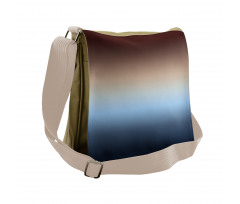 Gradual Color Change Modern Messenger Bag