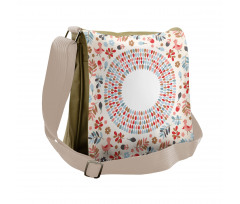 Botany and Birds Art Messenger Bag