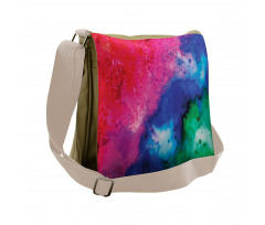 Aquarelle Colorful Artwork Messenger Bag