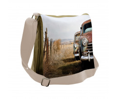 Rusty Trucks Rural View Messenger Bag