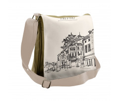 Singapore China Messenger Bag