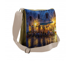 Night View Italy Messenger Bag