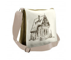 English Stone House Messenger Bag