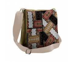 Javanese Geometrical Motif Messenger Bag