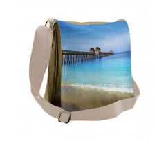 Florida Beach Sunny Day Ocean Messenger Bag