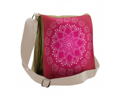 Ombre Elephant Ring Flower Messenger Bag