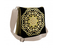 Modern Simplistic Mandala Messenger Bag