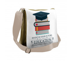 Education Inspirational Messenger Bag