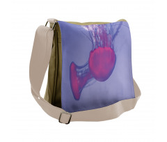 Sea Creature Beauty Float Messenger Bag